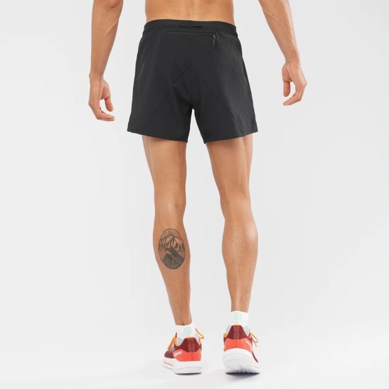 Salomon Cross 5'' Men's Shorts Black | CA 59I80